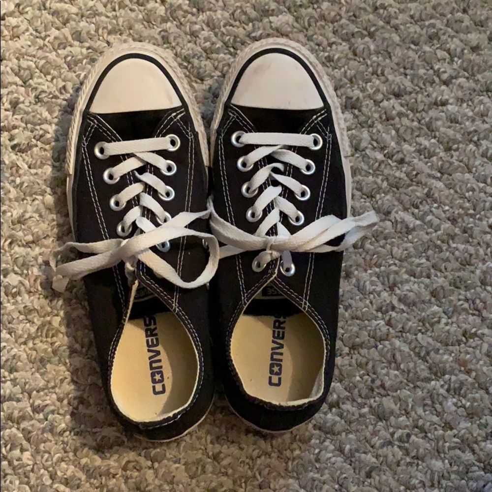 Black Low-Top Converse